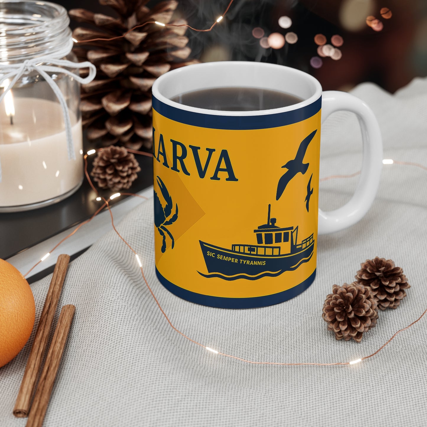 Delmarva Flag Mug - The original.