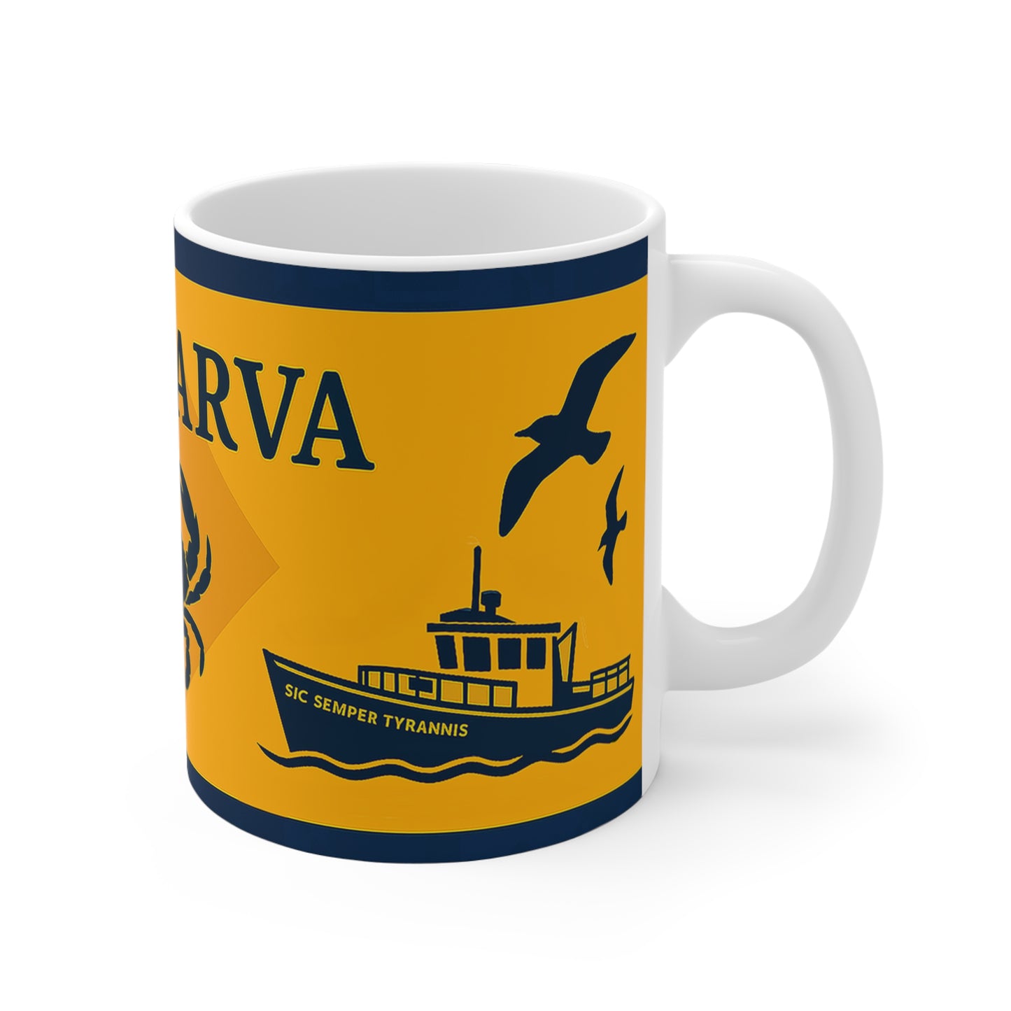 Delmarva Flag Mug - The original.