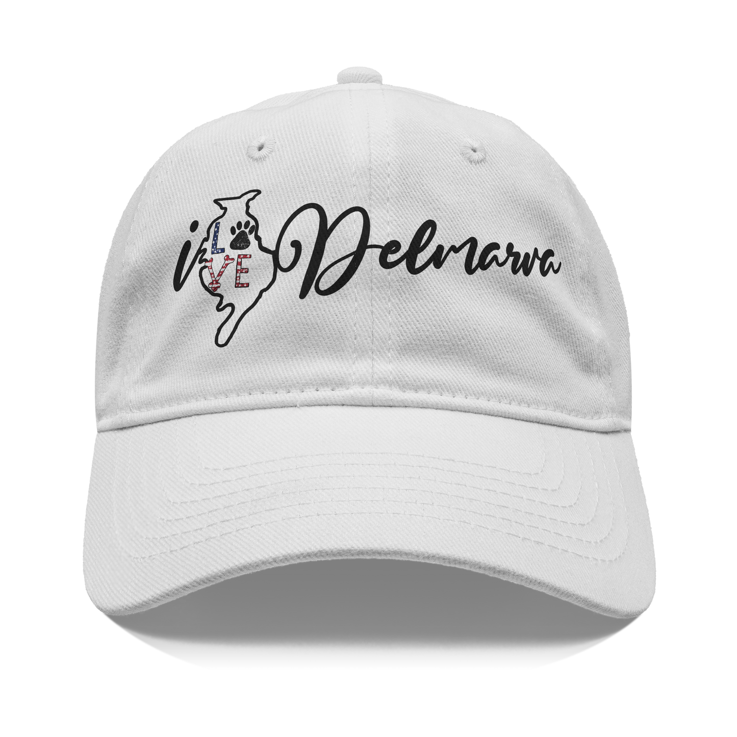 i_Love_Delmarva_hat_Front_White_Mockup.png