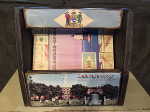 Delaware-opoly • Vintage Shine Box Style